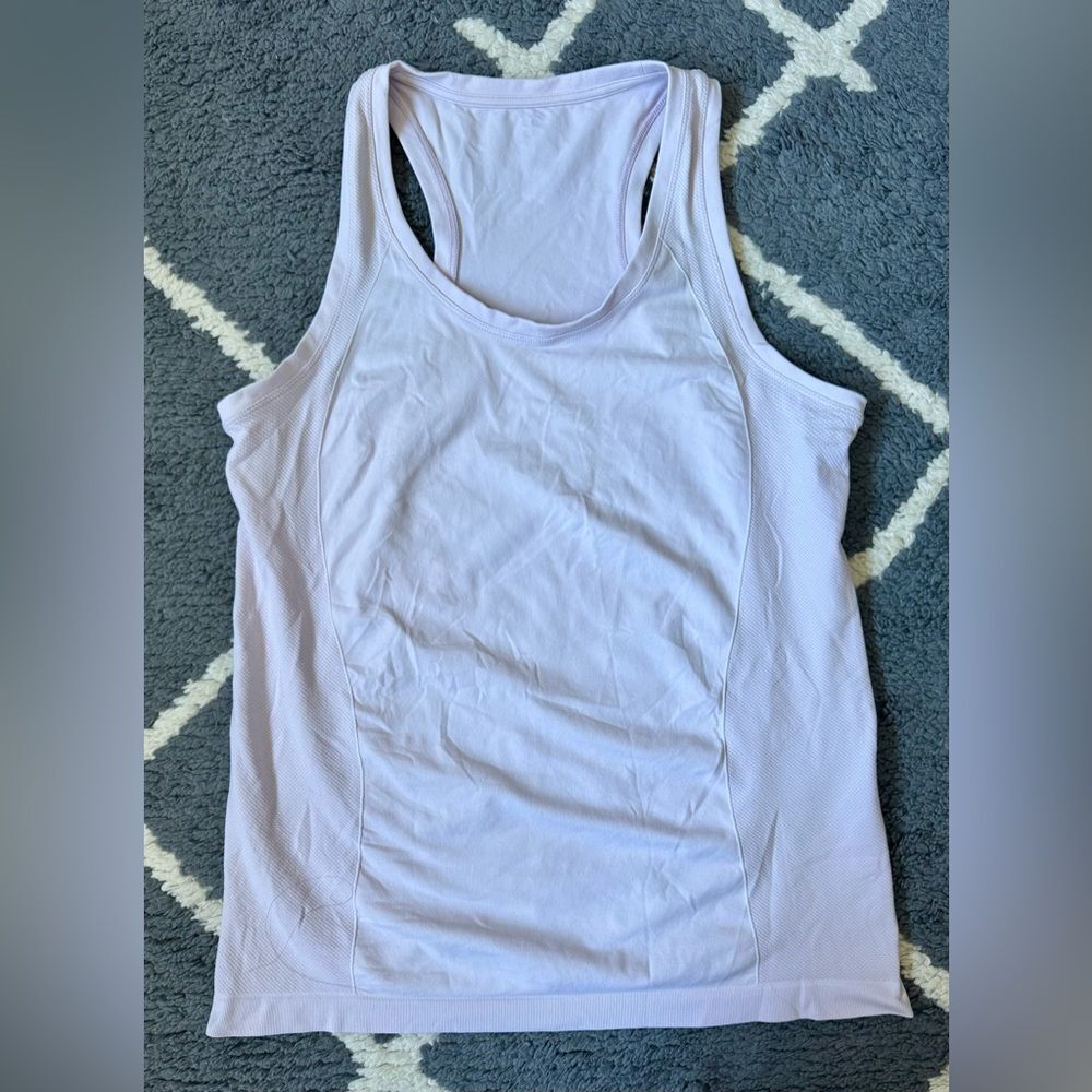 Sweaty Betty Light Pink Athletic Tank Top